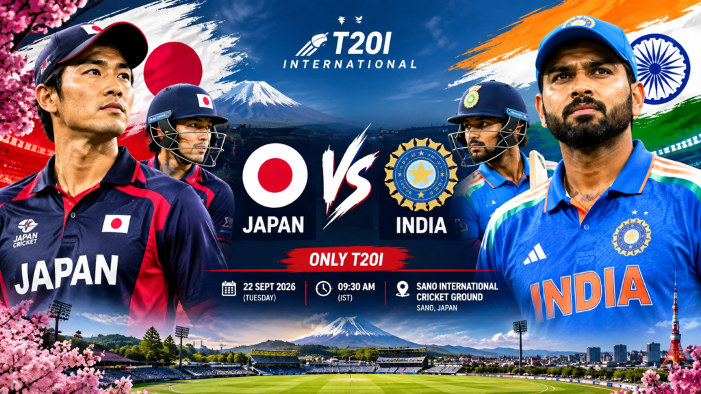 JPN vs IND T20I Match Prediction